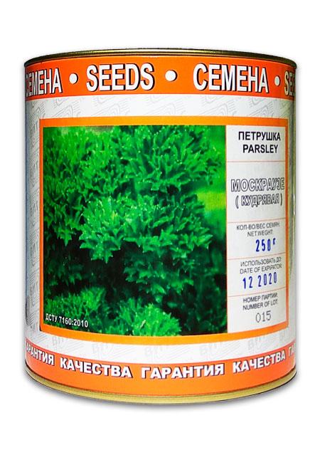 Moscarose (Curly) Parsley Seeds, Encrusted, 250 g