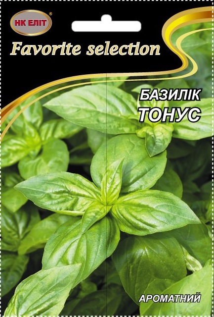 Насіння базиліка Тонус, 0.5 г | Семена базилика Бонус Тонус, 0.5 г
