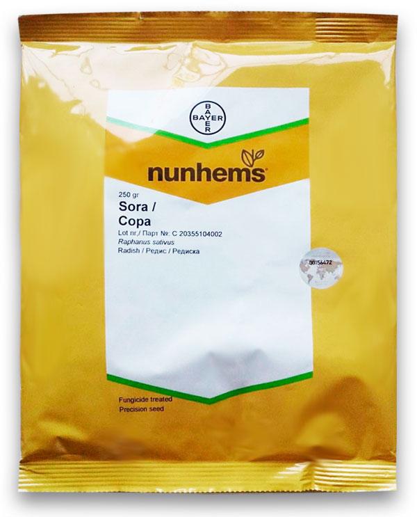 Radish seeds, Sora 250 g, Nunhems Zaden (Netherlands)