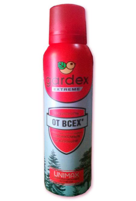 Gardex Extreme Unimax Аэрозоль от всех летающих насекомых и клещей 150 мл