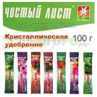 Добрива "Чистий лист" кристалічні 100 г