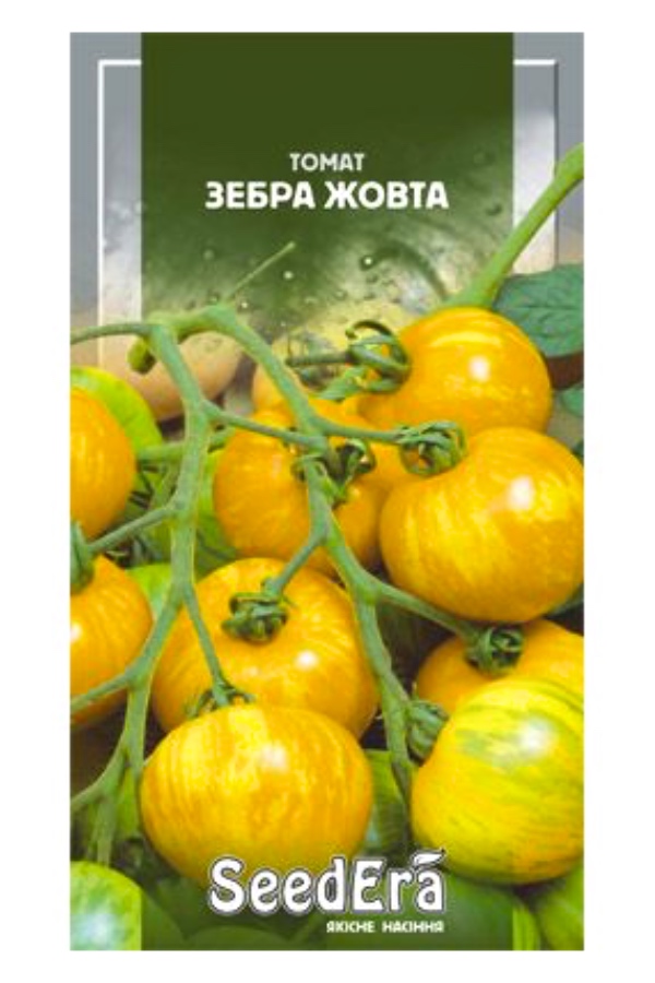 Семена томата Зебра Желтая, 0.1 г, Seedera
