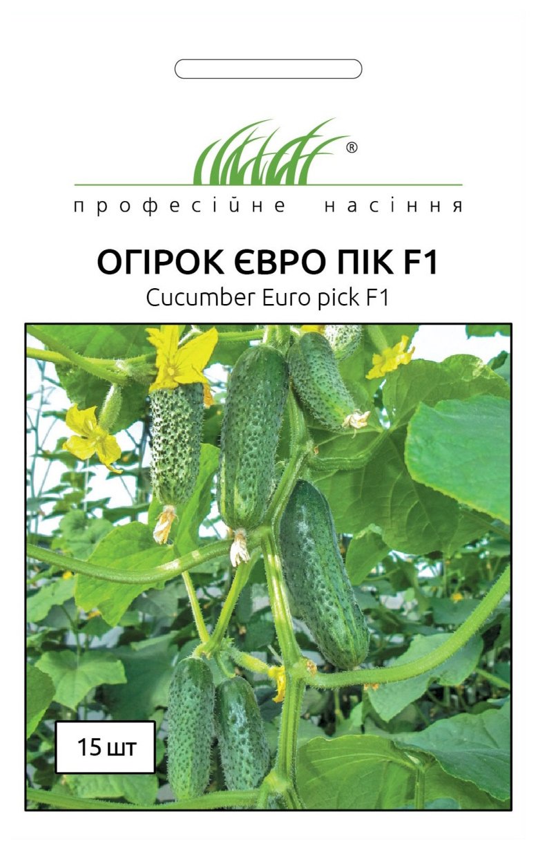 Семена огурца Евро Пик F1, 10 семян United Genetics (Италия)