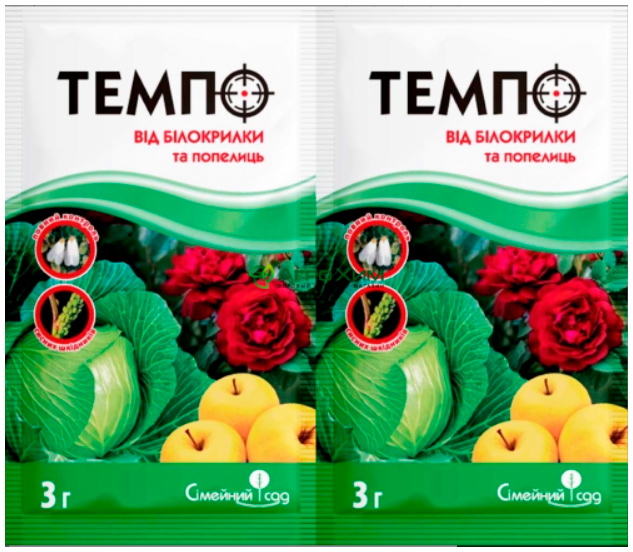 Темпо 3 г от белокрылки и тли