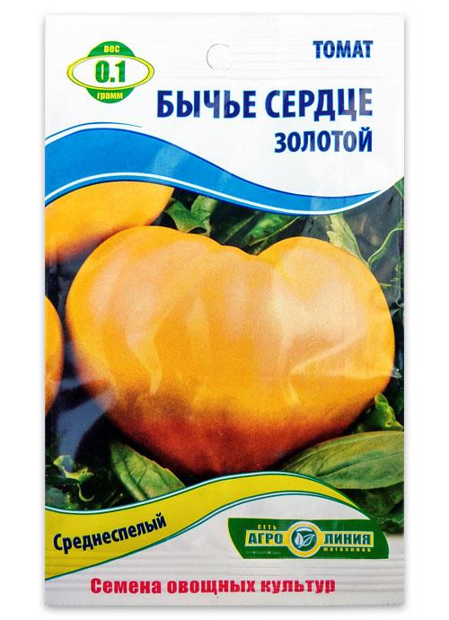 Семена томата Бычье Сердце золотое, 0,1 г.