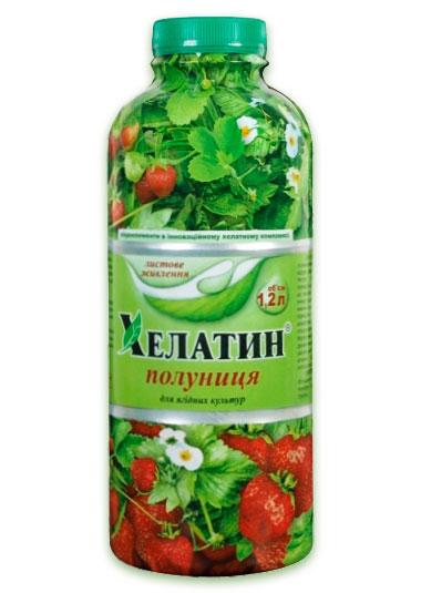 Хелатин Клубника, 1.2 л