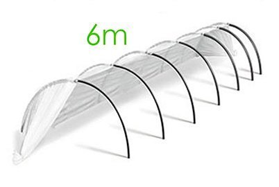 Greenhouse (6 m) made of agrotextile, arched, ready-to-assemble kit
