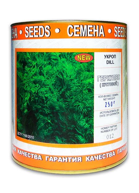 Насіння кропу Геркулес Кущовий, інкрустоване, 250 г | Семена укропа Геркулес Кустовой, инкрустированные, 250 г