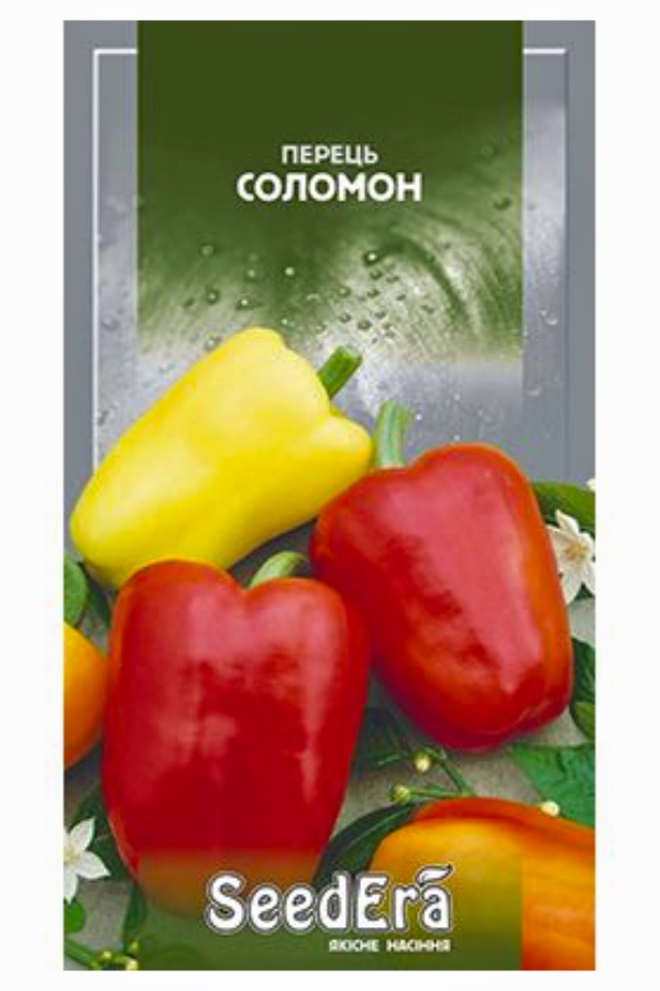 Насіння перцю Соломон, 0.2 г, Seedera | Семена перца Соломон, 0.2 г, Seedera