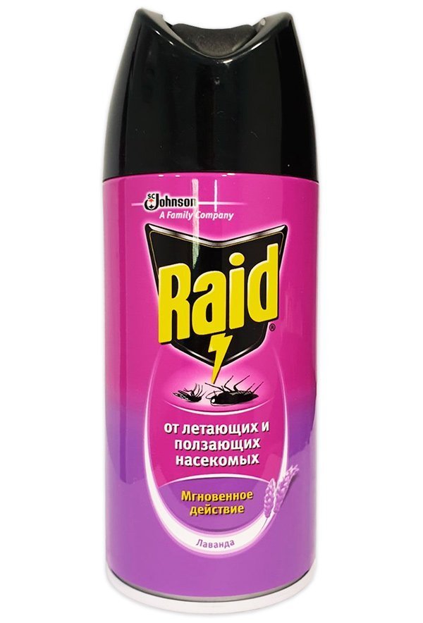 RAID Multi-Purpose Aerosol with Lavender Scent 300 ml