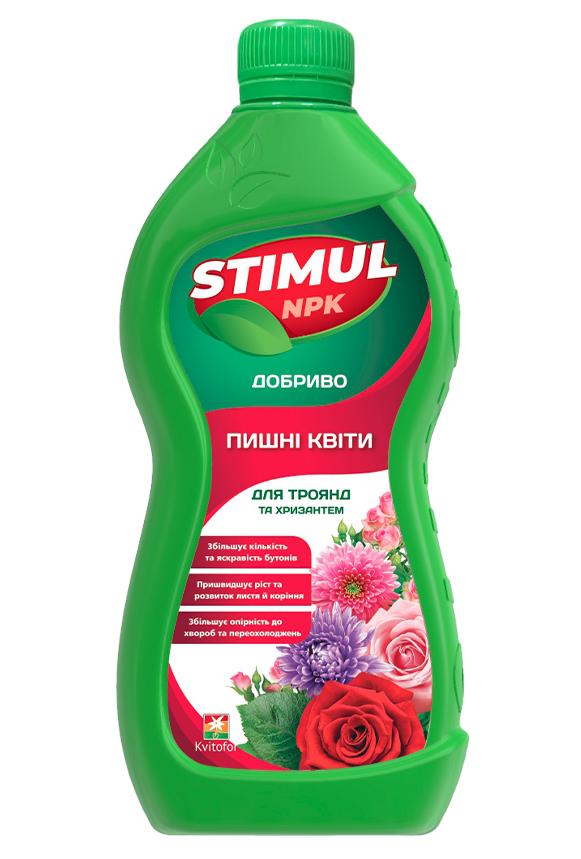 Удобрение минеральное Stimul NPK для роз и хризантем, 310 мл