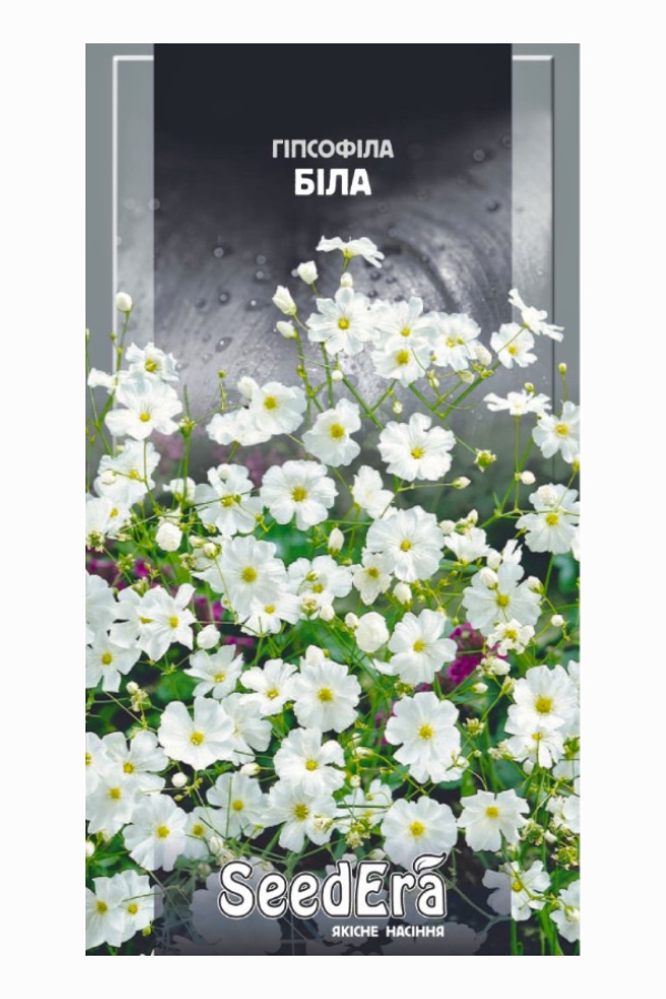 Насіння квітів Гіпсофіла Біла, 1 г, Seedera | Семена цветов Гипсофила Белая, 1 г, Seedera