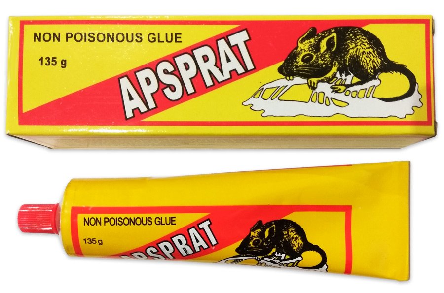 Apsprat glue 135 g against rodents and insect pests