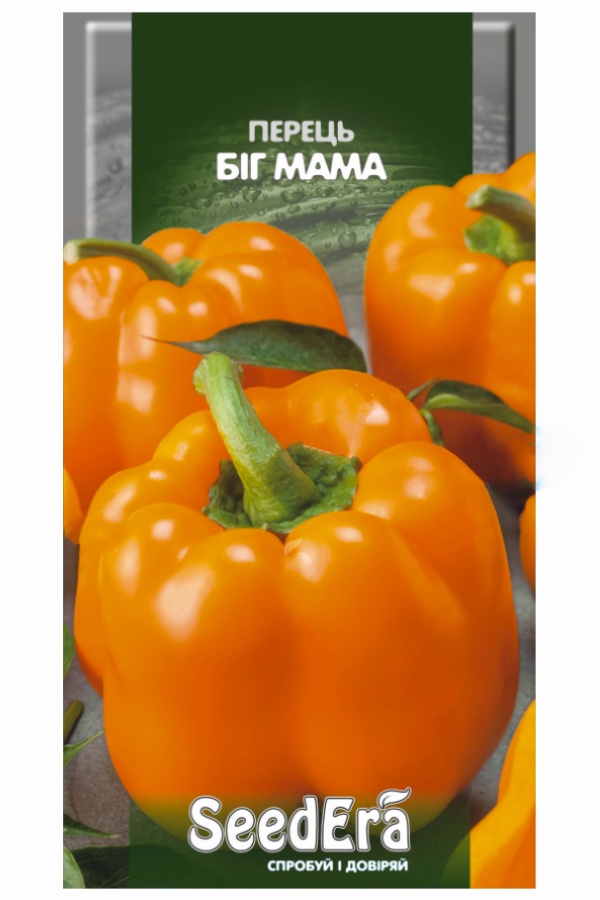 Насіння перцю Біг Мама, 0.2 г, Seedera | Семена перца Биг Мама, 0.2 г, Seedera