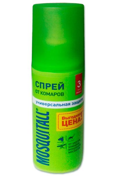 MOSQUITALL ( Москитол )  спрей от комаров Универсальная защита 100 мл