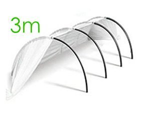 Greenhouse (3m) made of agrotextile, arched, ready-to-assemble kit