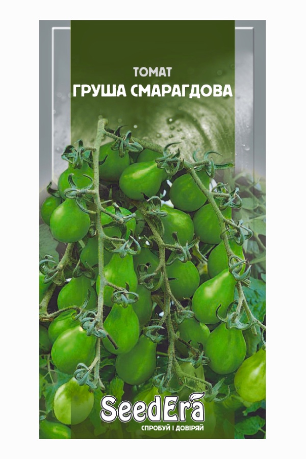 Насіння томату Груша Смарагдова, 0.1 г, Seedera | Семена томата Груша Изумрудная, 0.1 г, Seedera