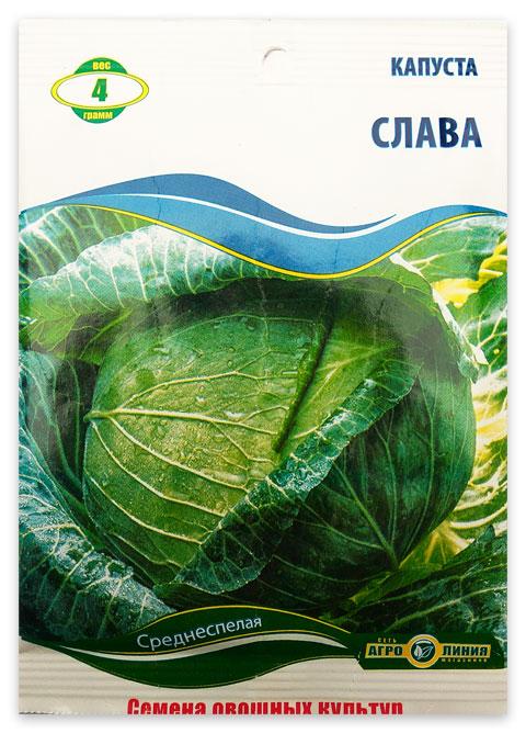 Slava Cabbage Seeds, 4 g.