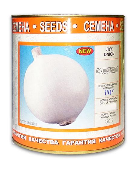 Snowball (white) onion seeds, coated, 250 g