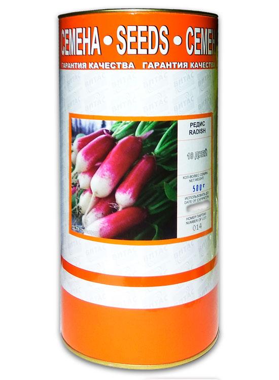 18 Days Radish Seeds, Coated, 500 g