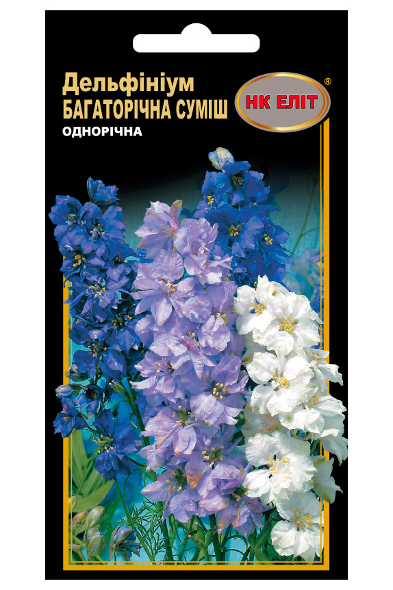 Delphinium Flower Seeds, Perennial Mix, 0.2 g