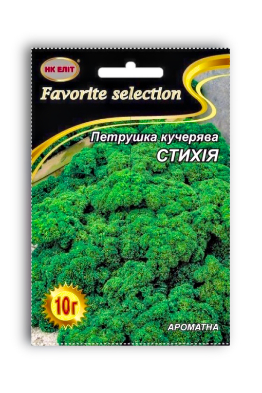 Насіння петрушки кучерява Стихія, 10 г | Семена петрушки кучерявая Стихия, 10 г