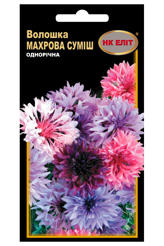 Flower seeds: Cornflower Mix, Fuzzy, 0.5 g