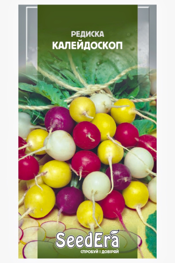 Семена редиса Калейдоскоп, 2 г, Seedera