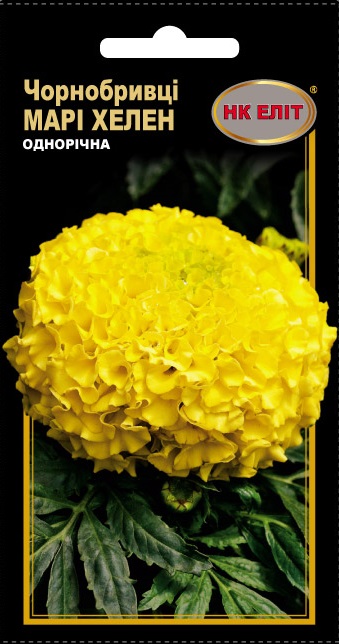 Насіння квітів Чорнобривці Марі Хелен, 0.5 г | Семена цветов Бархатцы Мари Хелен, 0.5 г