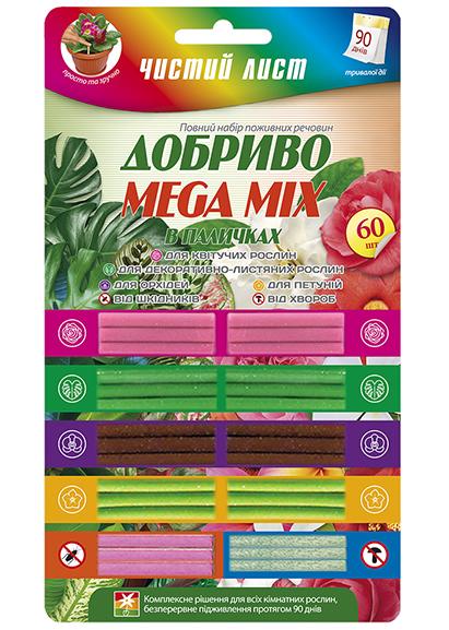 Чистый лист палочки Mega Mix, 60 шт