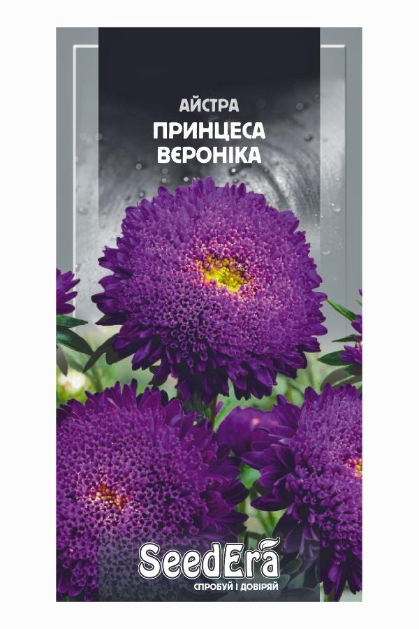 Aster Princess Veronica Flower Seeds, 0.25 g, Seedera