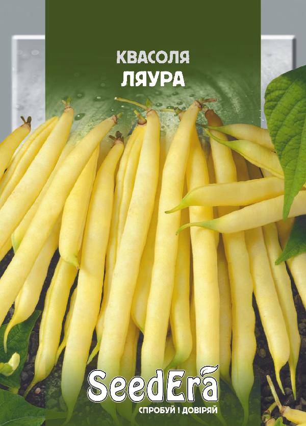 Семена фасоли спаржевая кустовая Ляура, 20 г, Seedera