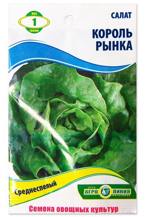 King of the Market Lettuce Seeds, 1 g