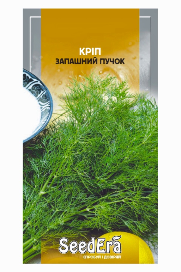 Насіння кропу Запашний Пучок, 3 г, Seedera | Семена укропа Запашной Пучок, 3 г, Seedera