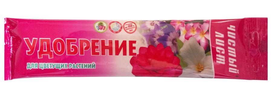 Чистый лист кристаллическое удобрение для цветущих растений, 100 г