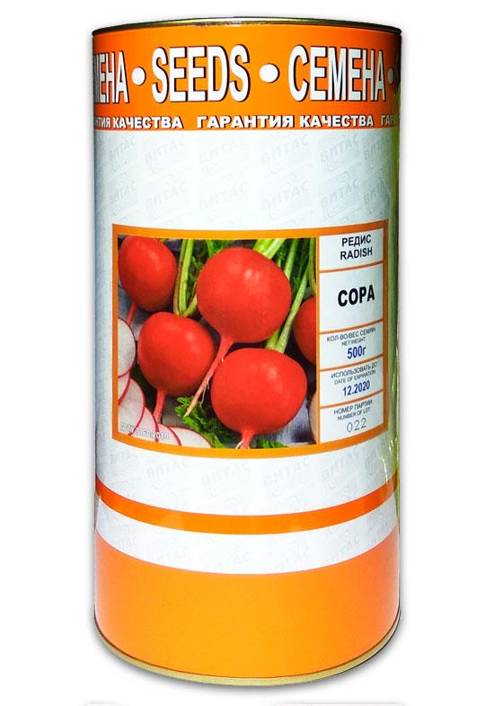 Семена редиса Сора, инкрустированные, 500 г
