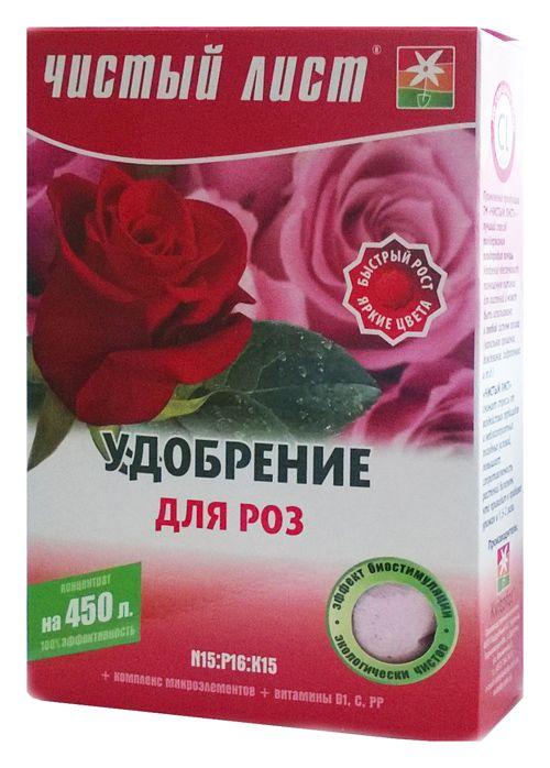 Чистый лист кристаллическое удобрение для роз, 300 г