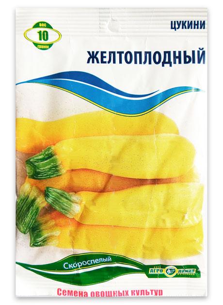 Yellow-fruited zucchini seeds, 10 g.