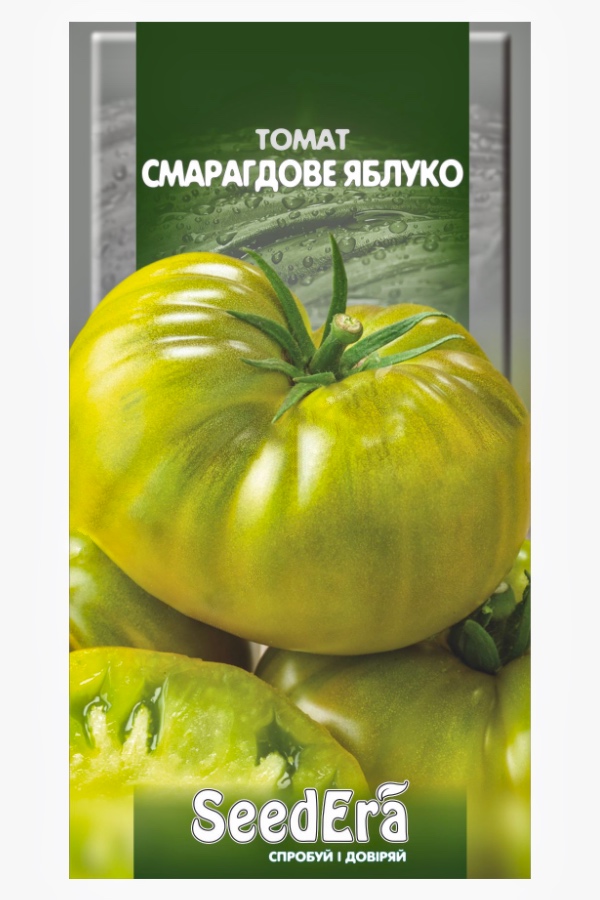 Насіння томату Смарагдове Яблуко, 0.1 г, Seedera | Семена томата Изумрудное Яблоко, 0,1 г, Seedera