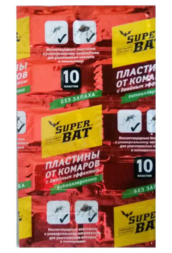 Super Bat Double-Effect Mosquito Repellent Pads (Red)