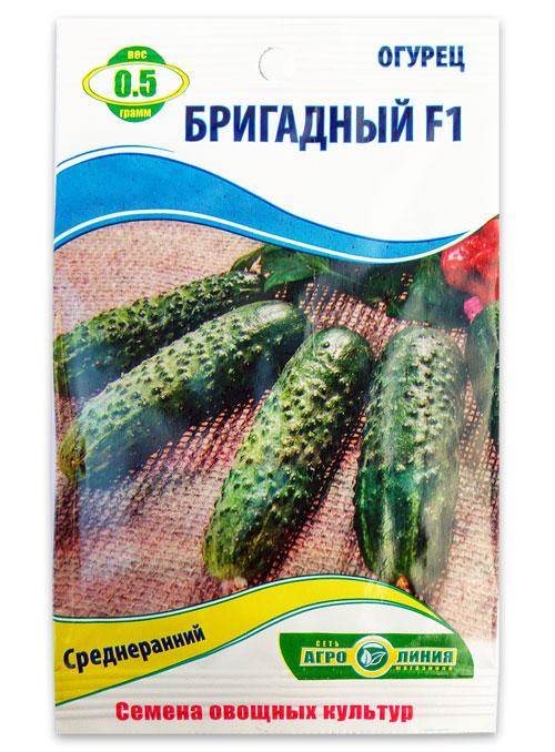 Brigadny F1 cucumber seeds, 0.5 g.
