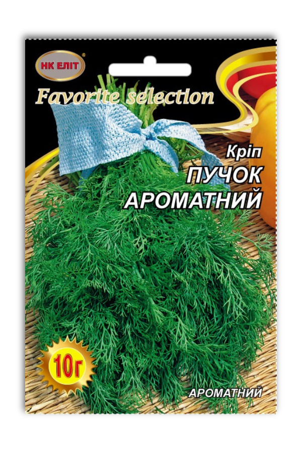 Насіння кропу Ароматний Пучок, 10 г | Семена укропа Ароматный Пучек, 10 г