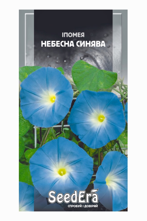 Flower seeds: Morning Glory "Heavenly Blue," 0.5 g, Seedera