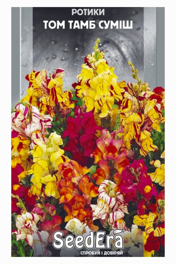 Насіння квітів Ротики Том Тамб Суміш, 0.2 г, Seedera | Семена цветов Ротики Том Тамб Смесь, 0.2 г, Seedera