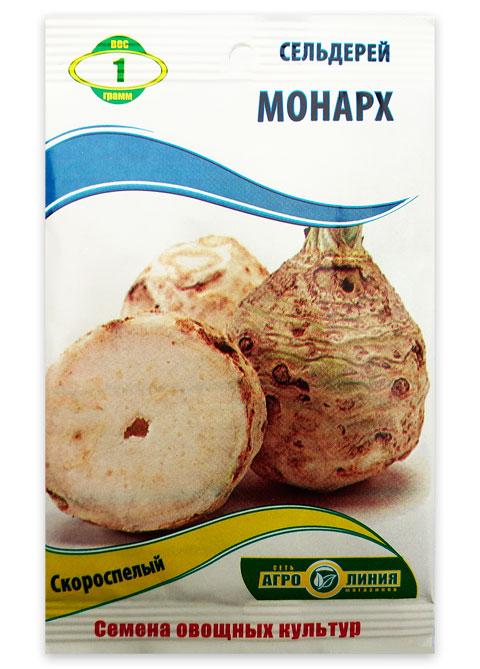 Насіння селери Монарх кореневий, 1 г. | Семена сельдерея Монарх корневой, 1 г.