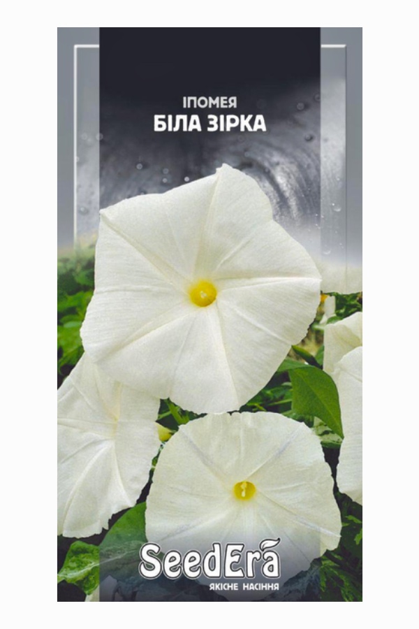 Насіння квітів Іпомея Біла Зірка, 1 г, Seedera | Семена цветов Ипомея Белая Звезда, 1 г, Seedera