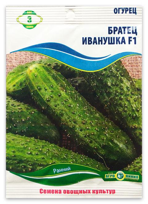 Cucumber seeds Bratets Ivanushka F1, 3 g