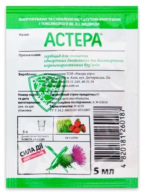 Астера 5 мл