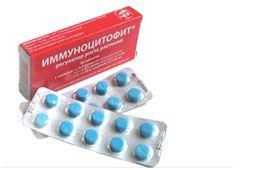 Иммуноцитофит 20 таблеток. 2 блистера по 10 таблеток