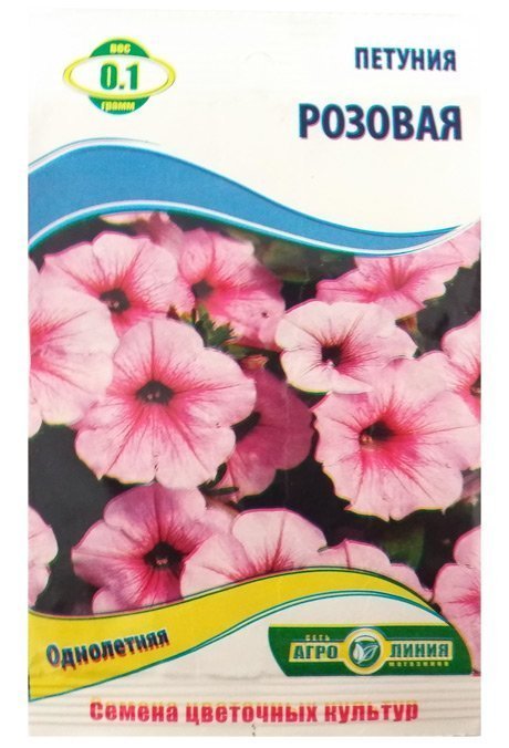 Petunia Pink Flower Seeds, 0.1 g